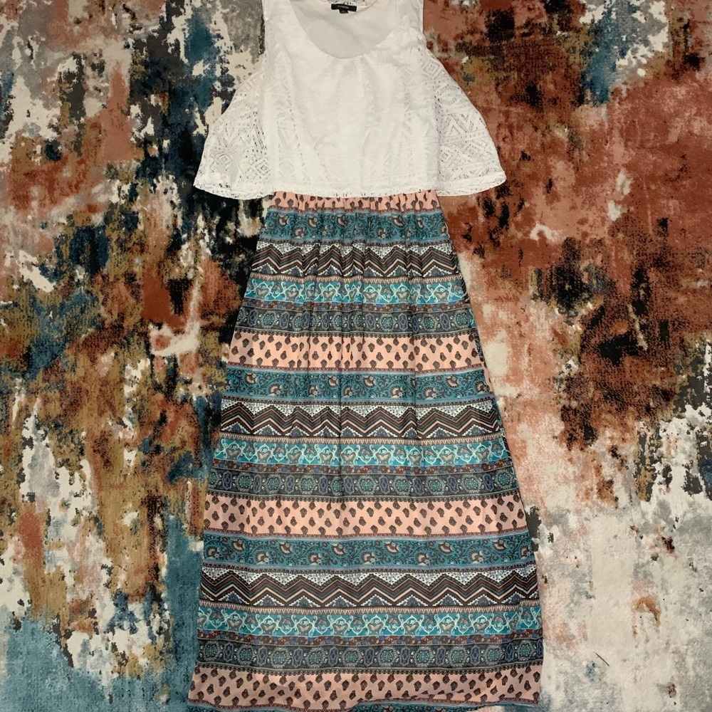 Tribal print dress